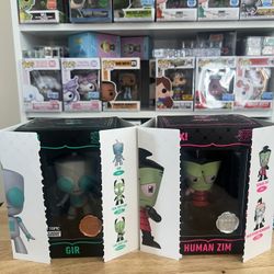 LIMITED EDITION EXCLUSIVE Human Invader Zim & Gir Thrilljoy Pix Nickelodeon