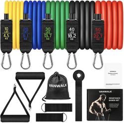 Resistance Band Set | Workout/Gym Bands | 11 PCs 
