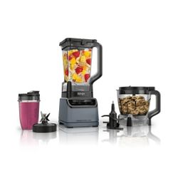 NINJA Grand Kitchen System 1200, Blender, 4 Preset Auto-iQ Programs (Model: KS500)