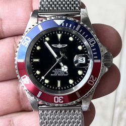Nuevo 🆕 40mm Invicta Automatic Submariner Style Watch