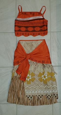 Disney Moana Costume, size 7/8