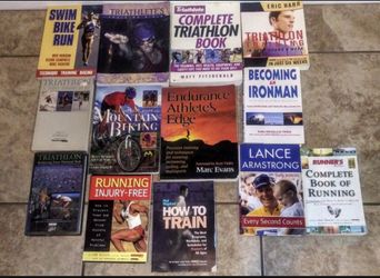 Triathlon books Ironman books Running books Triathon Triathlete