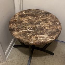 Marble End Table 