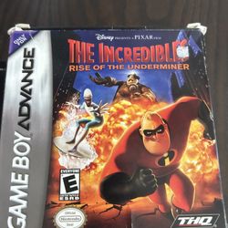 The Incredibles Rise of the Underminer for Nintendo Gameboy 