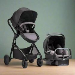 New In Box Evenflo Premium Car Seat Stroller 6 Modes Pivot Modular Travel System Litemax Infant Seat 