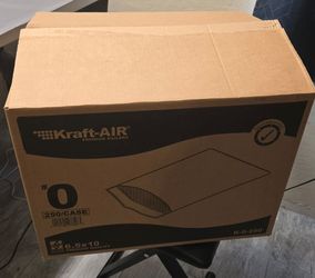 Kraft-Air #0 Bubble Mailers Box of 250 (6.5" x 10")