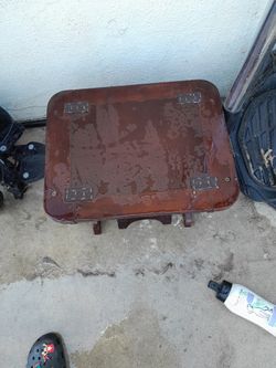 Cherry Wood Rocking Foot Rest Read Description