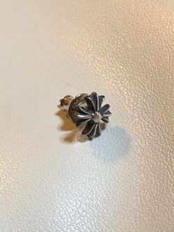 Chrome Heart Mini Stud Earring 925 Silver