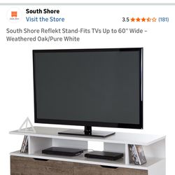 South Shore Reflekt TV Stand