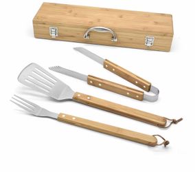 3-Piece BBQ Set in Case