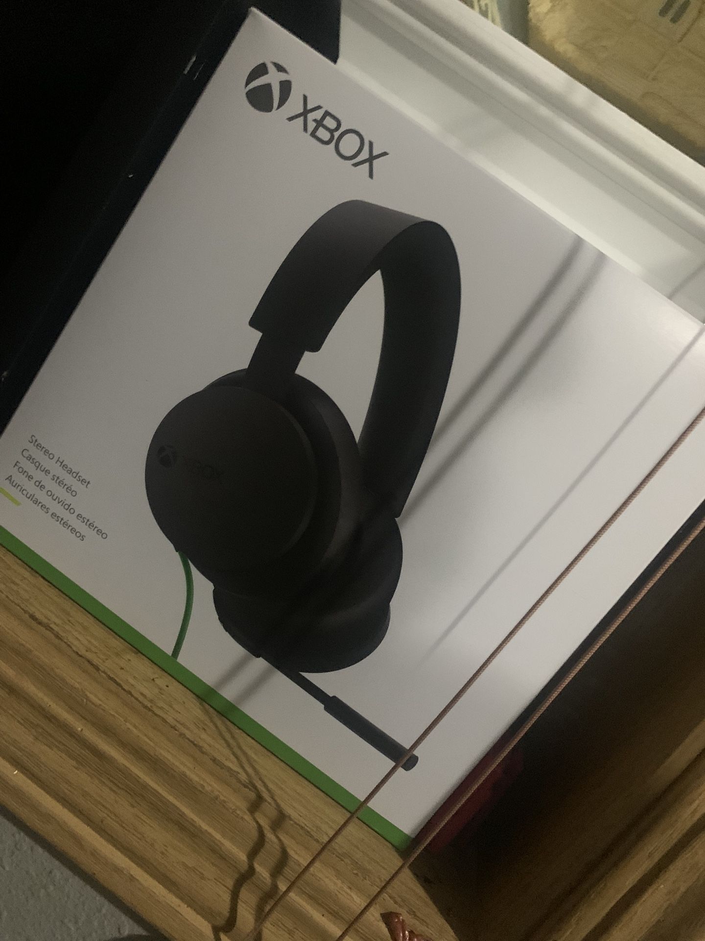 Xbox Headset With Box
