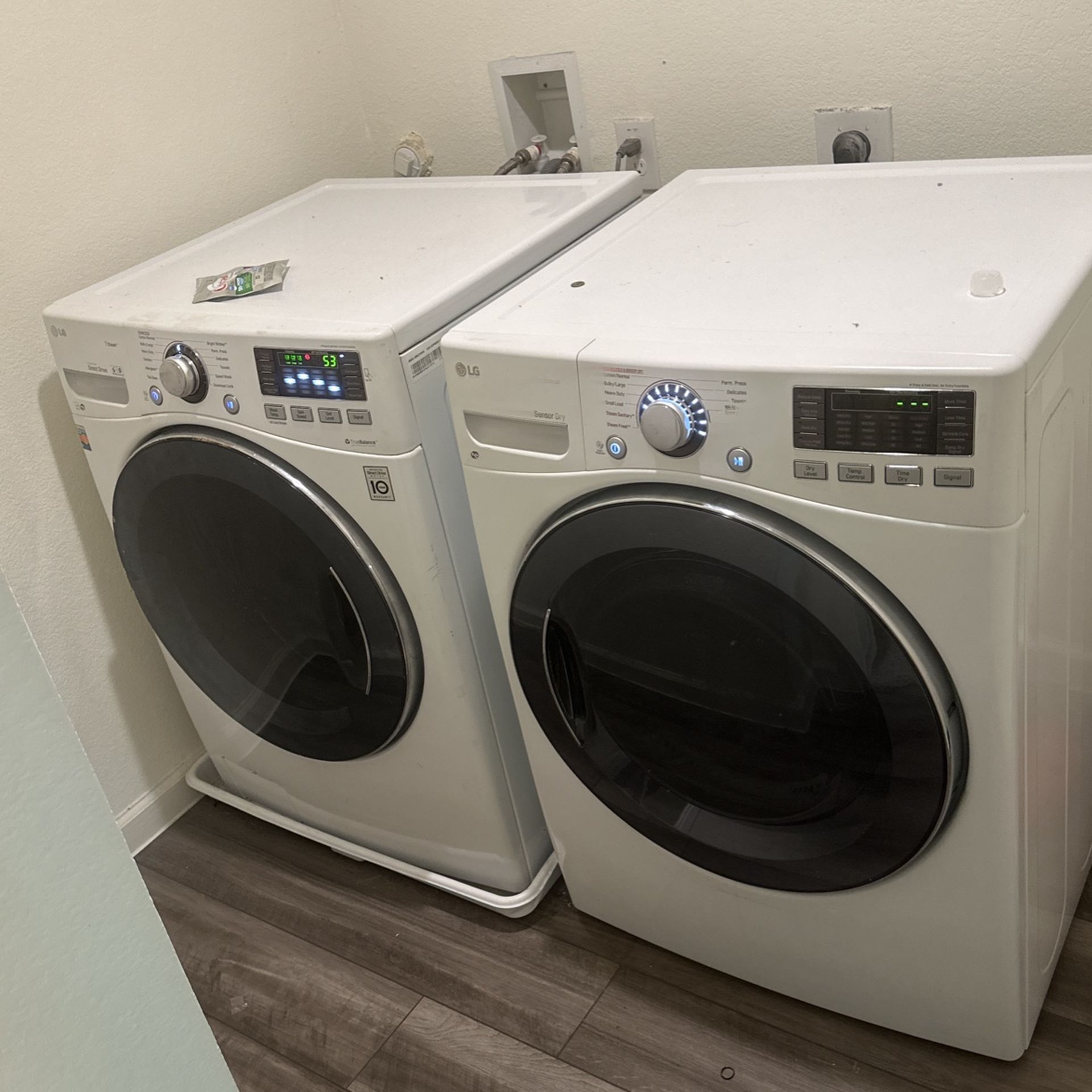 Washer and Dryer Set