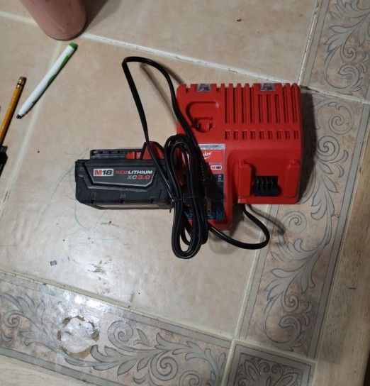 Milwaukee Battery And Charger