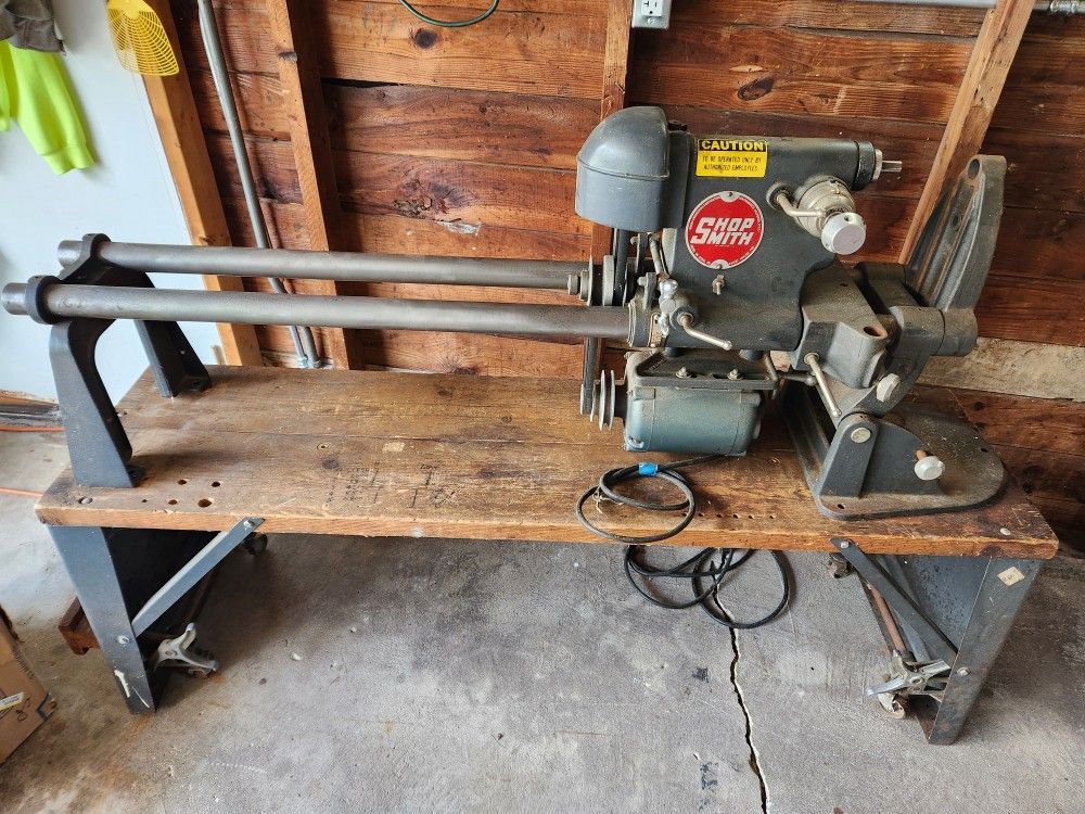 Shopsmith ER Multifunction Saw And Drill Press With Bench. Bandsaw And Other Attachments