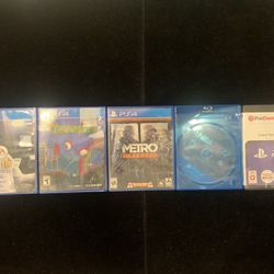 Sony PlayStation 4 PS4 Game Lot (5 Games)TERRARIA+more (Post Nintendo Era)