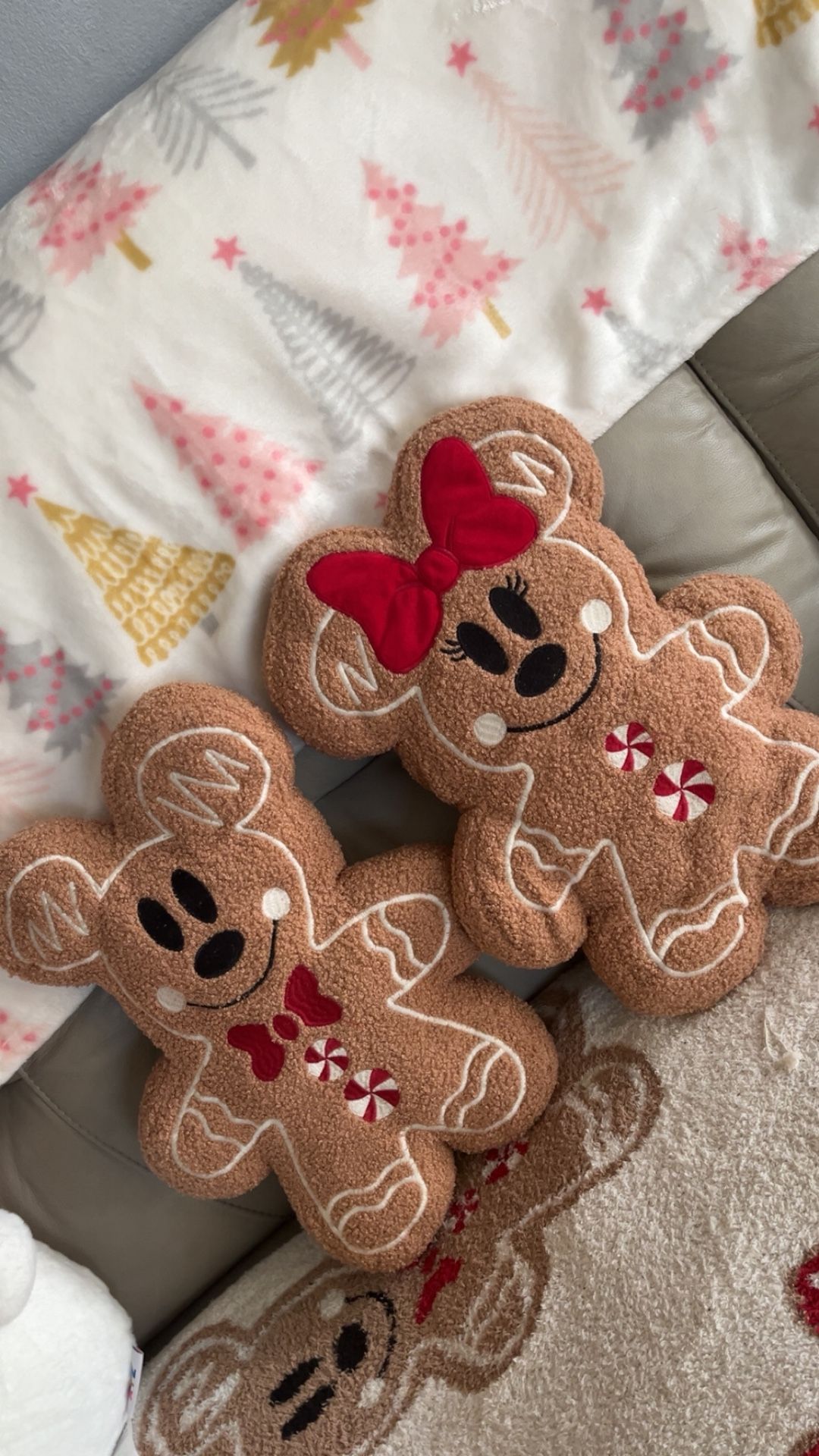 Mickey And Minnie Pillows