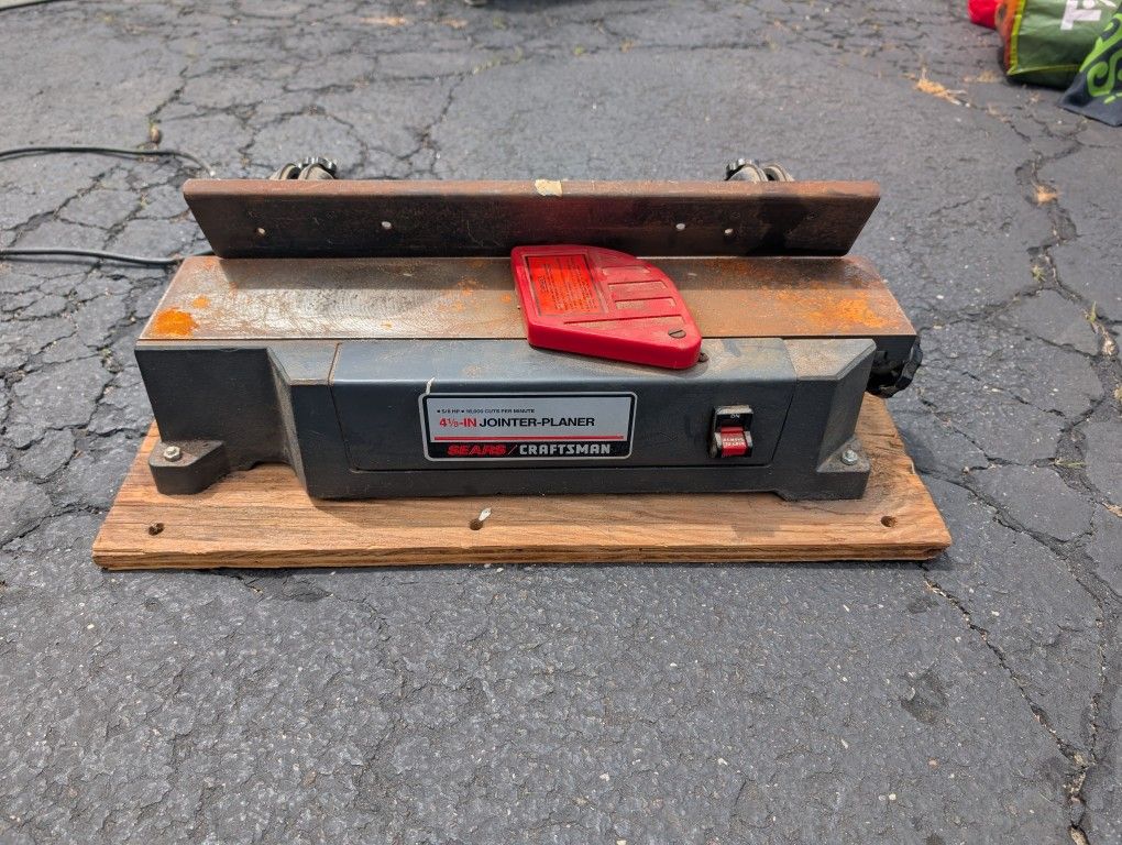 Craftsman 4 1/8" Jointer Planer