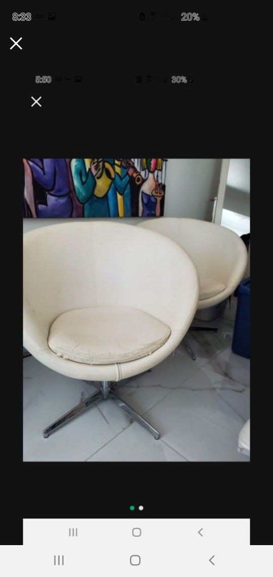 Two Modern Chairs