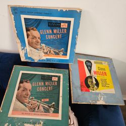 Glenn Miller 10" LP Lot RCA Victor LPT-16 3001 3036 Vintage 1950s Jazz