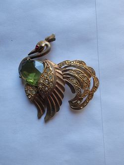 Vintage Bird Broach