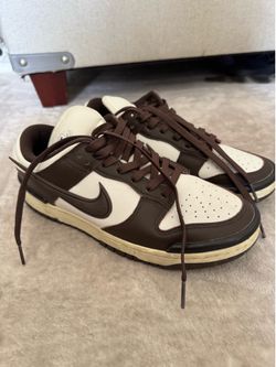 Brown dunk twist size 8