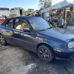2001 Volkswagen Cabrio For ** Parts Only**