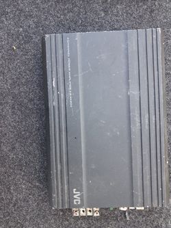 JVC KS-AX204 4-channel car amplifier