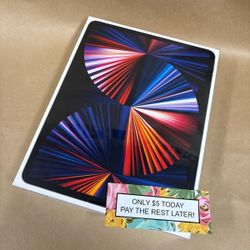 Apple IPad Pro 12.9 Inch 5th Gen Tablet LTE New - Only $5 Today Pay The Rest Later! 