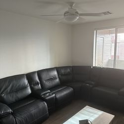 Black Sofa Recliner 
