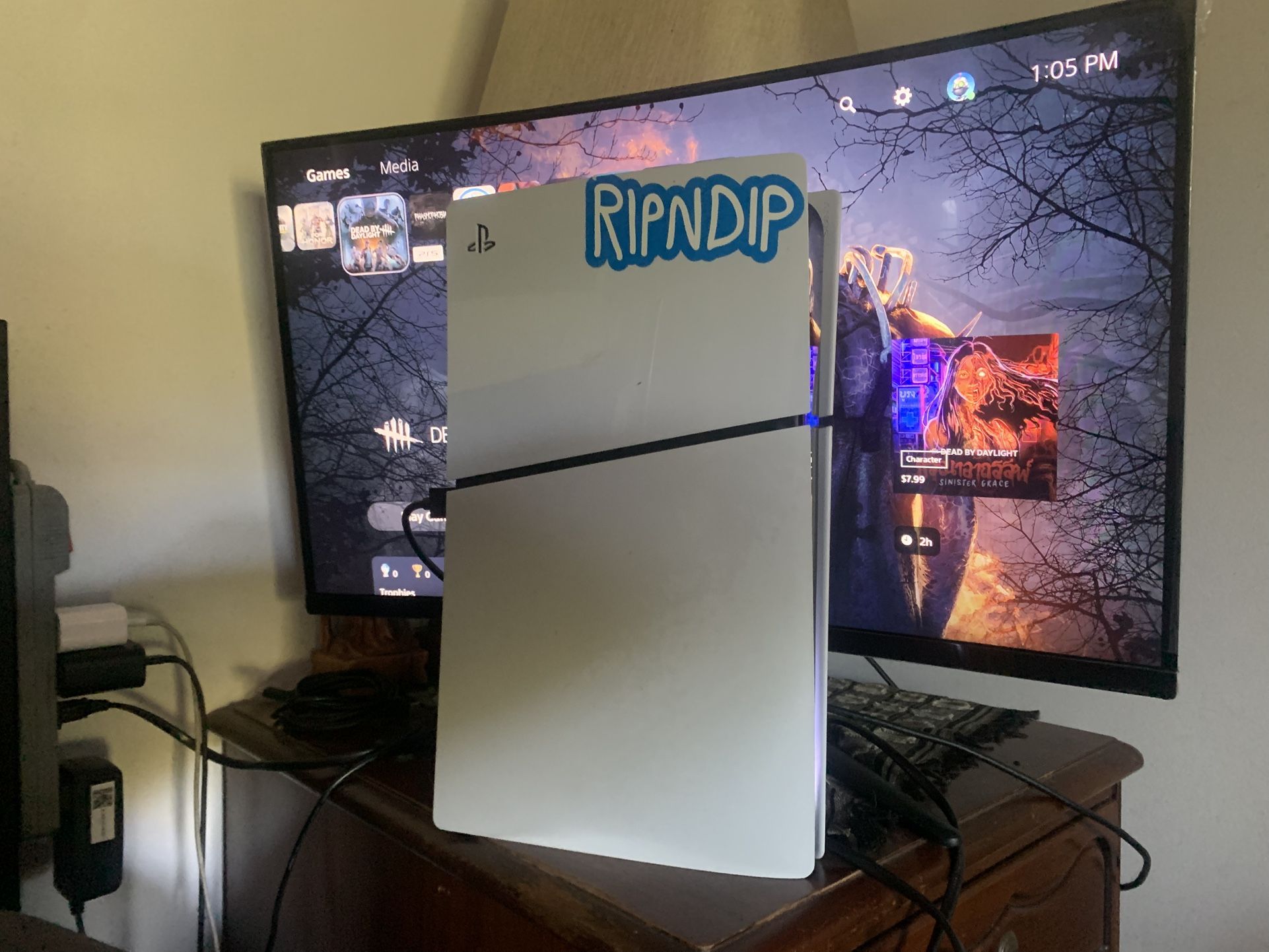 Ps5 Slim Digital Acer Curved Monitor Set Up 