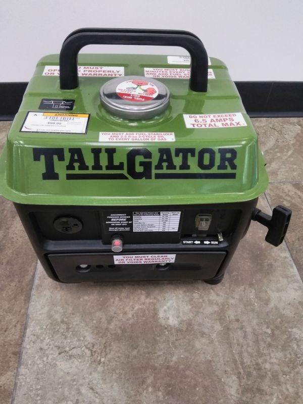 Tail Gator Generator barely used 63cc works come on in and ask for