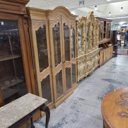Glass  front China cabinet
