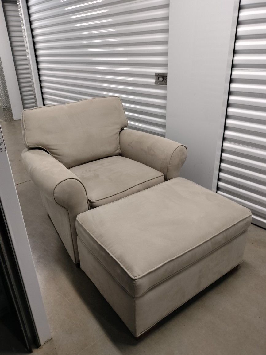Armchair And Ottoman