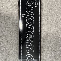 Supreme KAWS Chalk Logo Skateboard