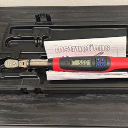 Snap On 1/4 Digital Torque Wrench 