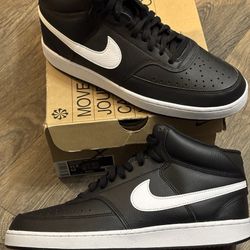 NIKE COURT VISION HIGH SNEAKERS! 11.5