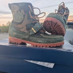 Polo Camo Boots Suede/Canvas