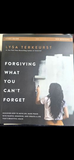 Forgiving what you cant forge book, see 2nd pic