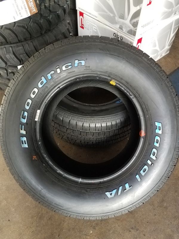 275/ 60 R15 BF Goodrich Radial TA Tires for Sale in Orange, CA OfferUp