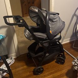 Infant Car seat and Caddy - Chicco Brand