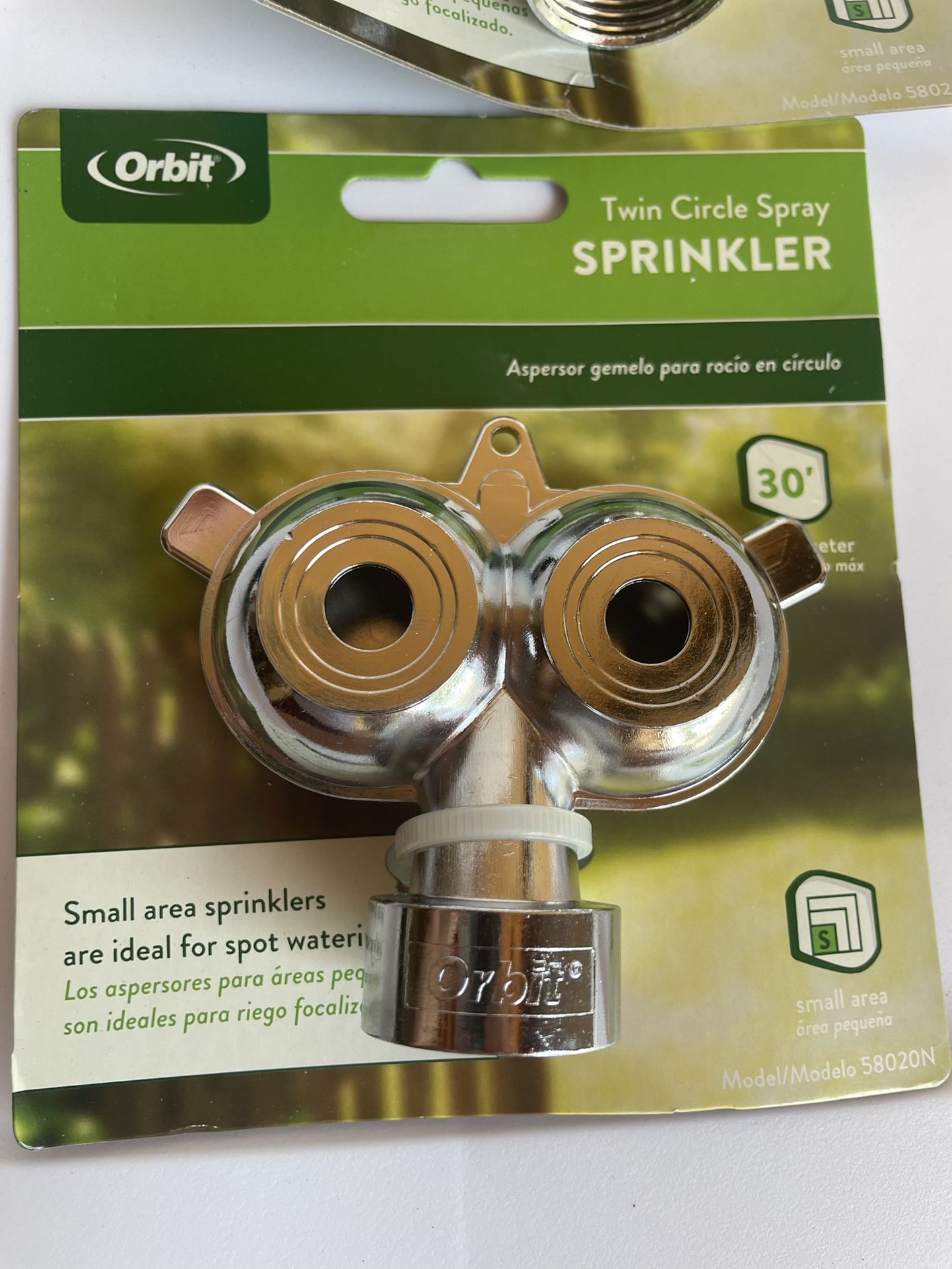 Twin Circle Spray Sprinkler 