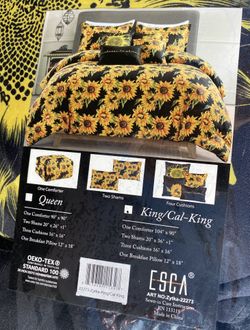 Sunflower Bed Set/ Girasoles Sobrecamas/ Cobertores/ Colchas