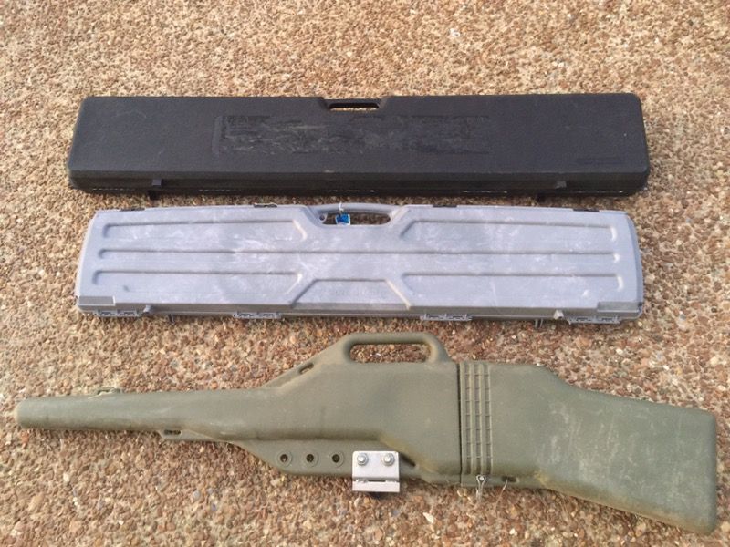 3 gun cases - Doskocil , Gun guard ,Kolpin