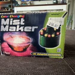 Color Changing Mist Maker