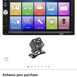 Car Radio W/Back Up Camera