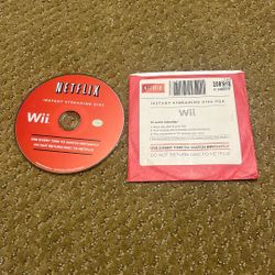 Wii Instant Netflix Streaming Disc