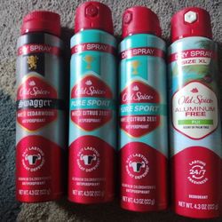 Cuatro Old Spice Por Solo $20