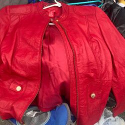 Leather Jacket 15 Dollars.  