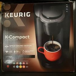 Keurig K-Compact Black Single-Serve K-Cup Pod Coffee
Maker