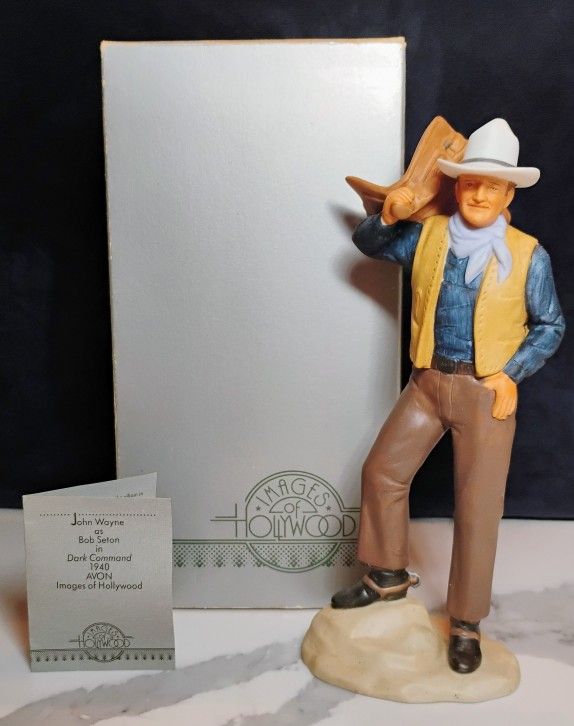 Vintage 1985 Avon John Wayne Figurine